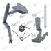 Buton acceleratie drujba Husqvarna 268, 272, 266, 61, 66 Set (sus si jos)